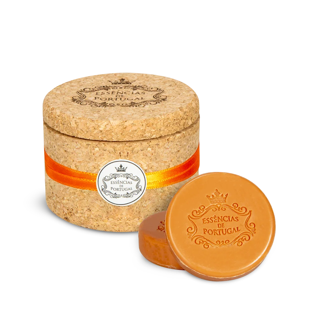 Guarda-Jóias de cortiça TRADIÇÃO - laranja