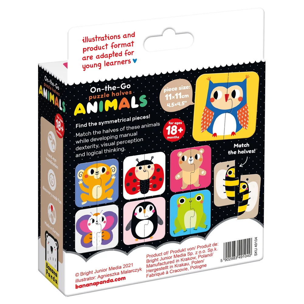 On-the-go Puzzle - Animais Simétricos - Image 5