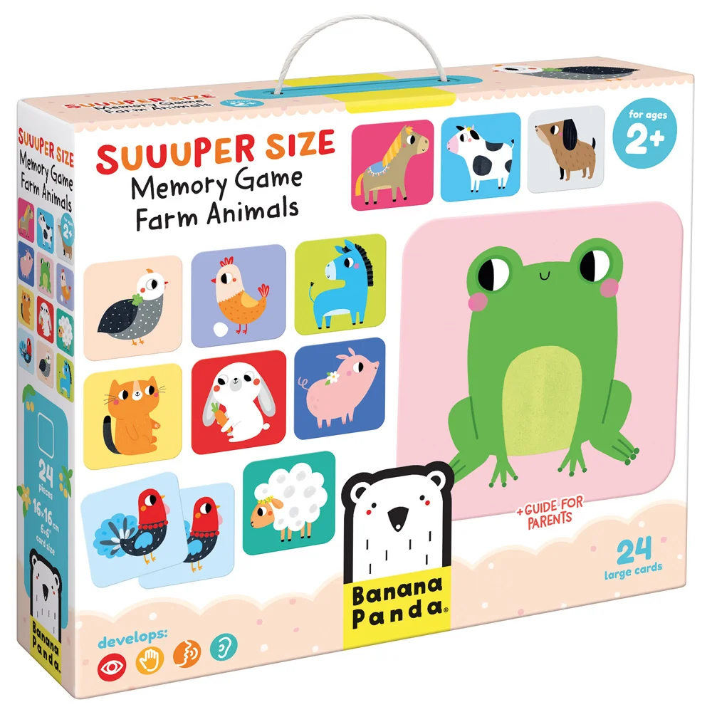 Suuuper size memory game - Animais da Quinta