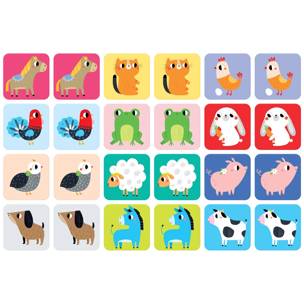 Suuuper size memory game - Animais da Quinta - Image 2