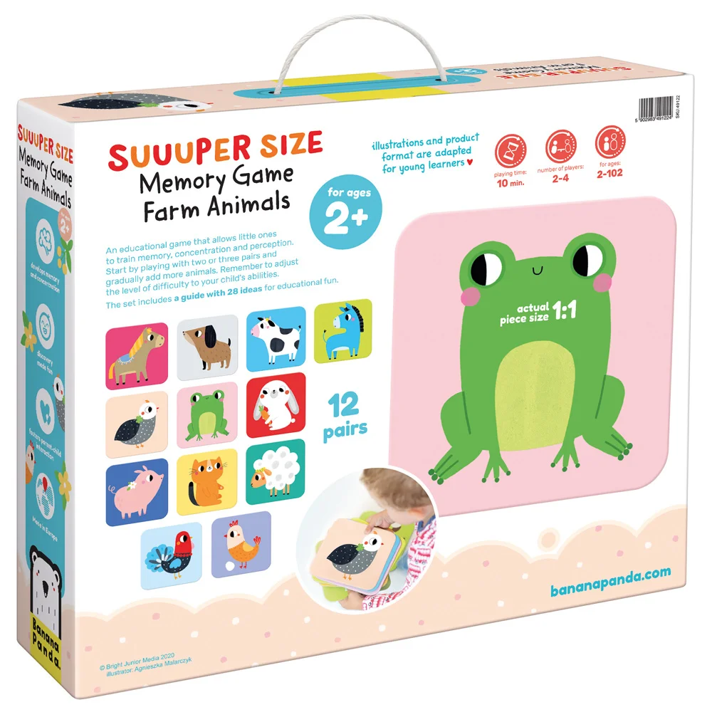 Suuuper size memory game - Animais da Quinta - Image 6