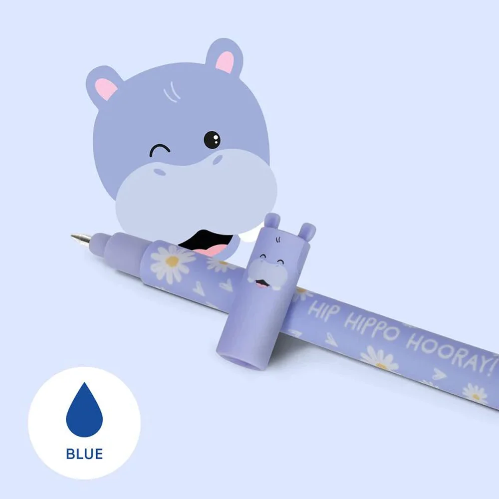 Legami hipopotamo caneta apaga erasable pen