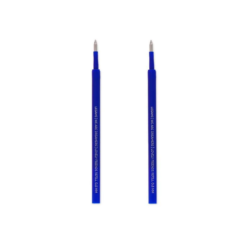 2 Recargas caneta Lovely Friends - Azul