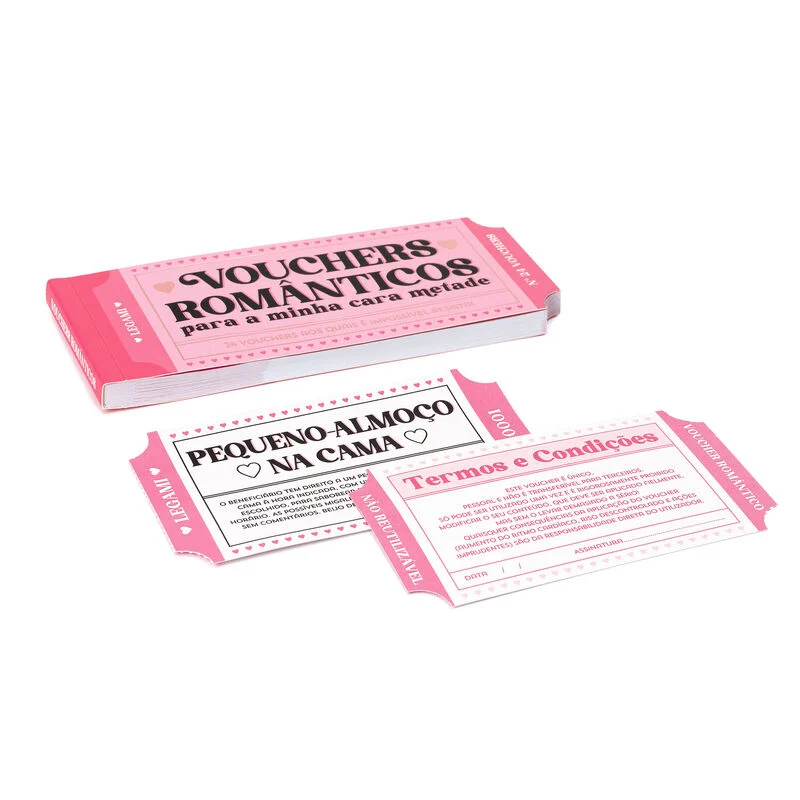 Bloco 24 Vouchers Românticos - Image 4
