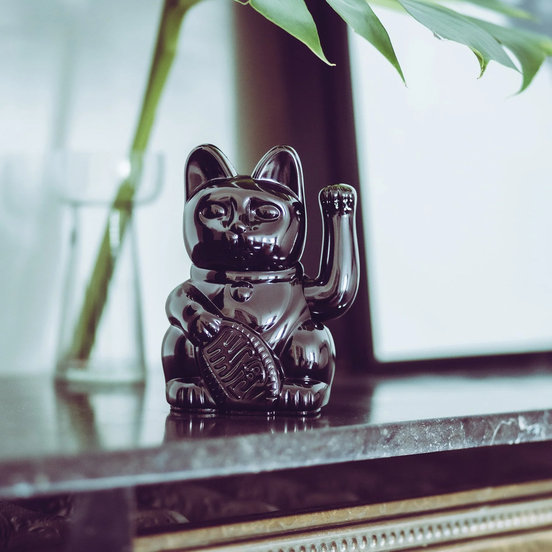 Maneki Neko - Gato da Sorte Preto Edição Limitada - gentileza - Image 2