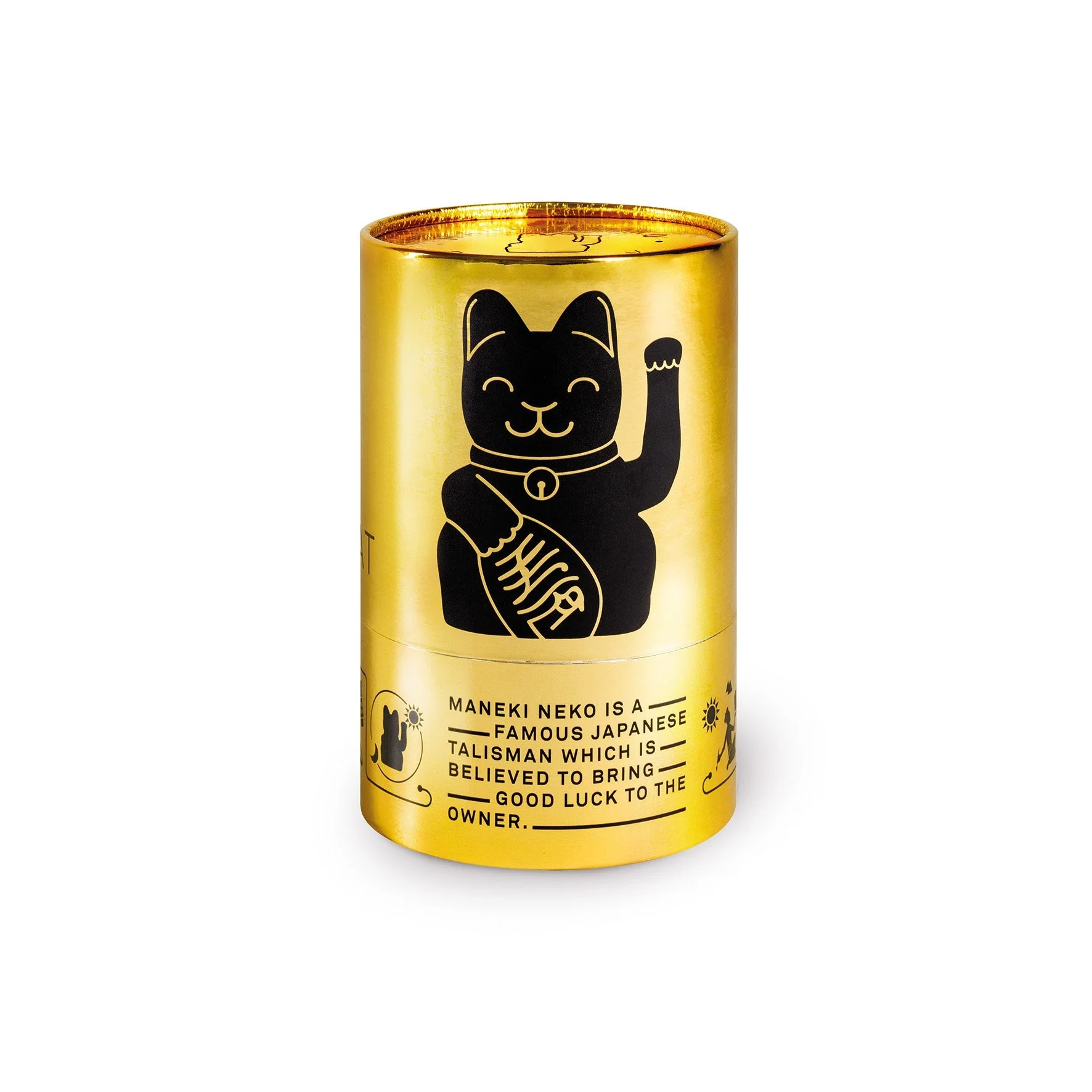 Maneki Neko - Gato da Sorte Preto Edição Limitada - gentileza - Image 3