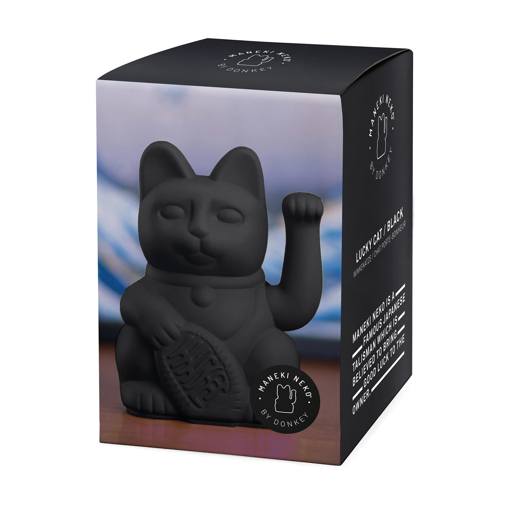 Maneki Neko - Gato da Sorte Preto - elegância e tranquilidade - Image 3