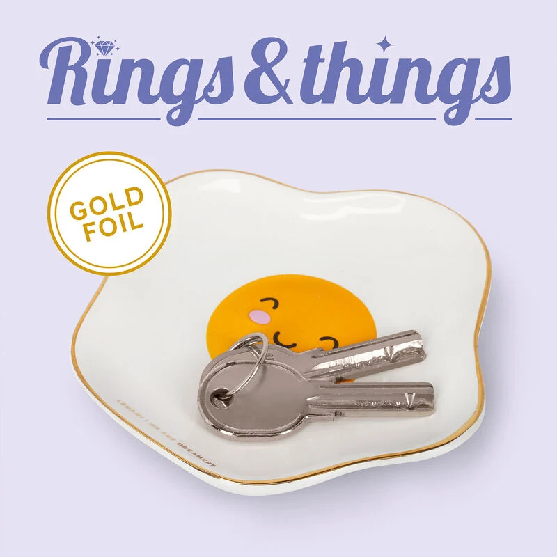 Rings & Things Prato cerâmica - Egg - Image 2