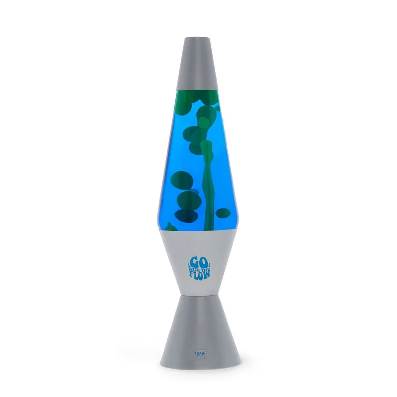Candeeiro Lava Lamp - Silver