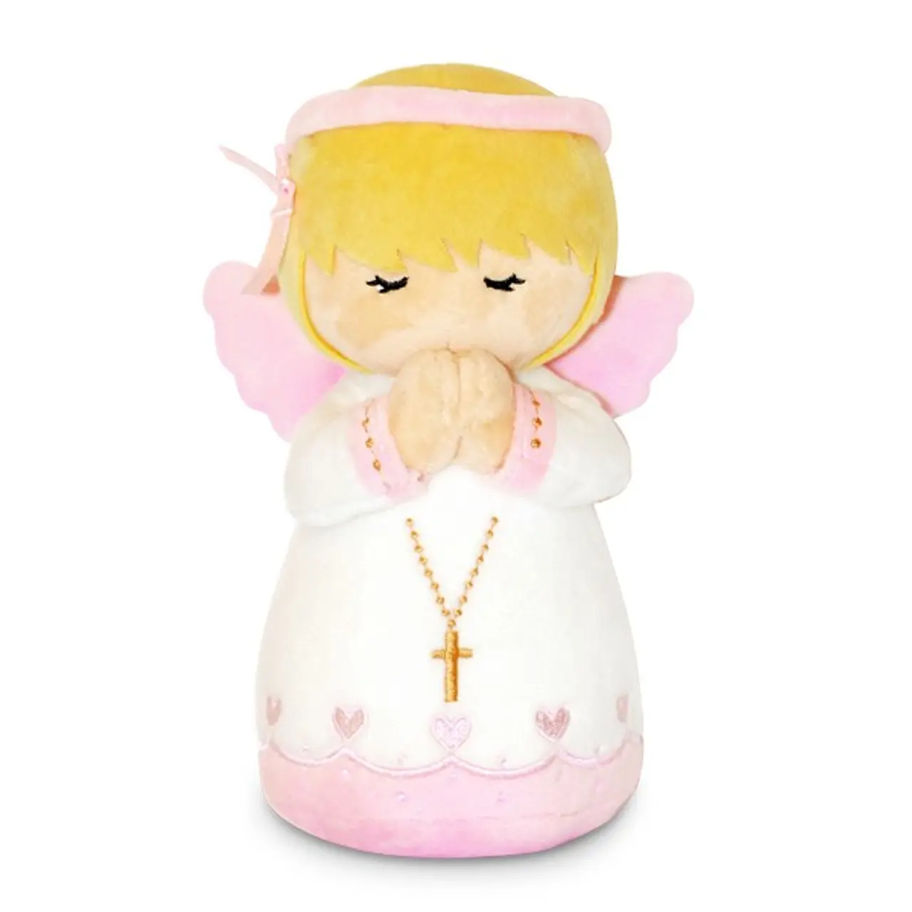 Anjo menina Rosa - peluche 22cm