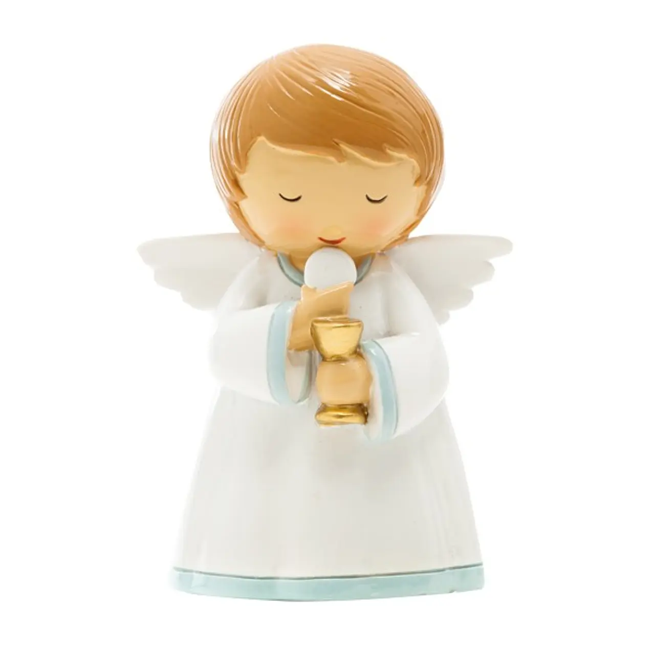 Anjo Comunhão c/cálice Azul S
