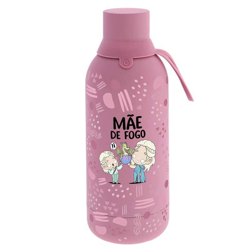 Garrafa térmica 500ml - Mãe de Fogo