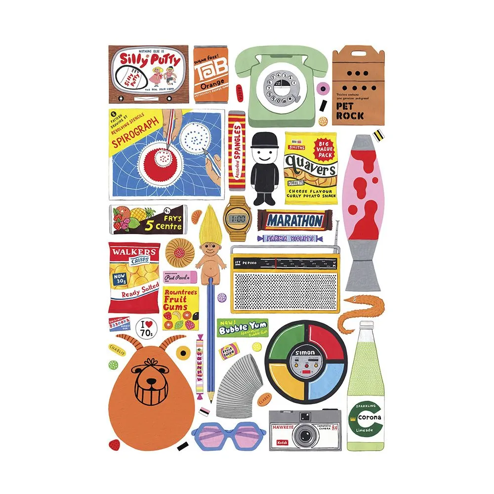 Puzzle Happily In The 70's - 1000 peças - Image 2