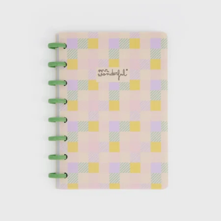 Caderno A5 - Quadrados Coloridos