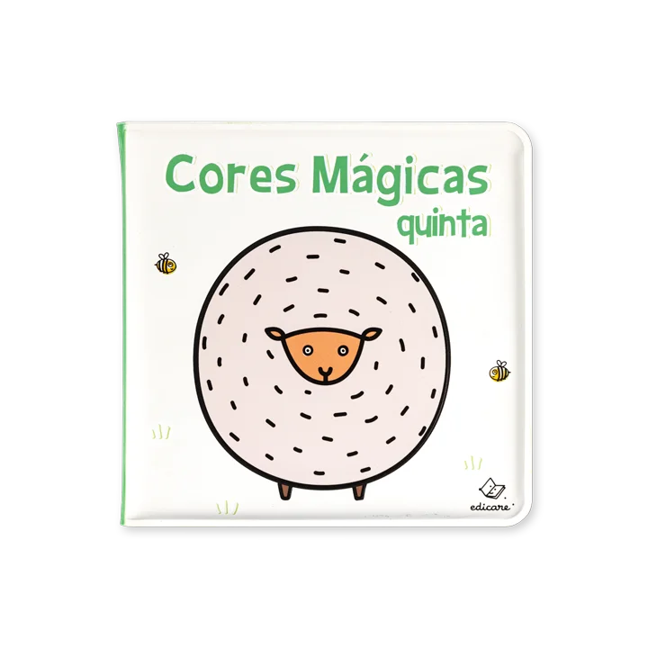 livro de banho que muda de cor
