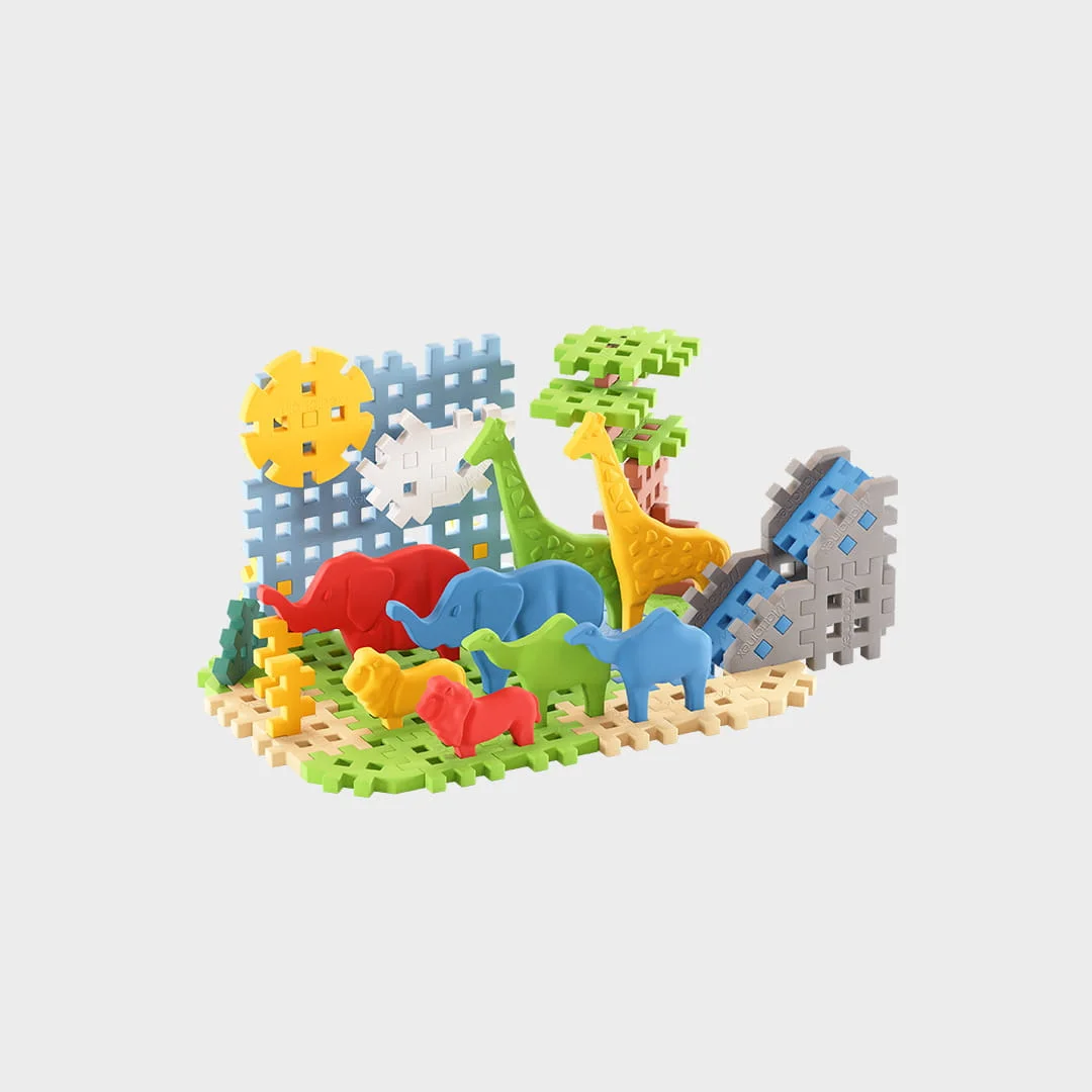 Marioinex Mini Waffle - Animais da Savana 50 pcs - Image 2