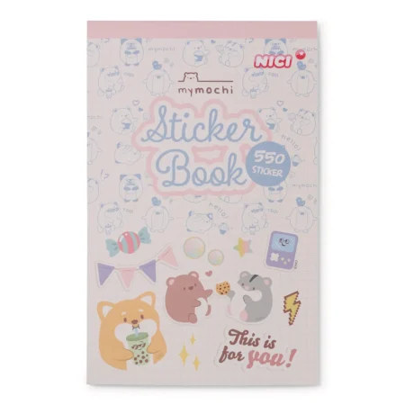 Mymochi Livro com 550 autocolantes