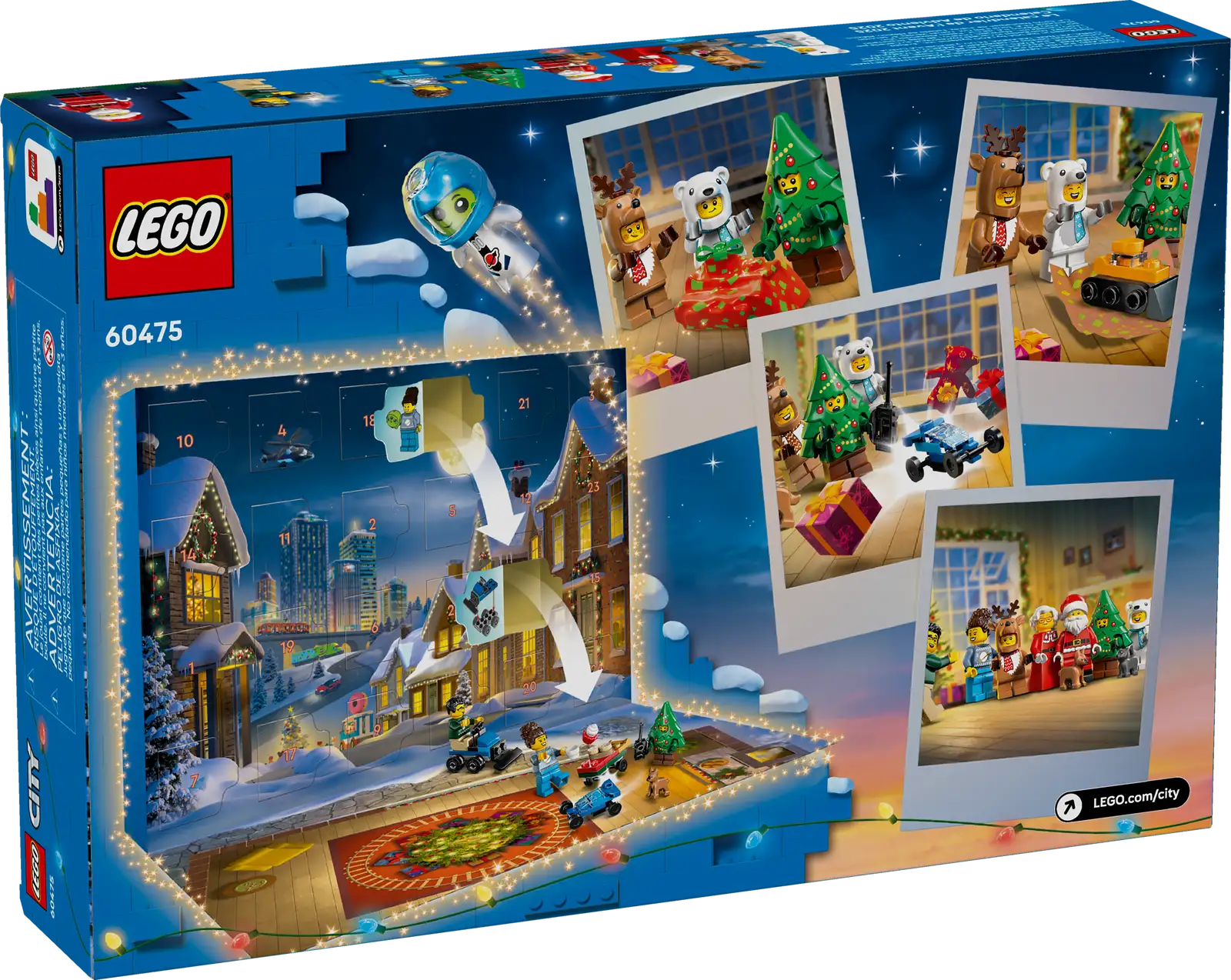 LEGO city 60475 calendario advento