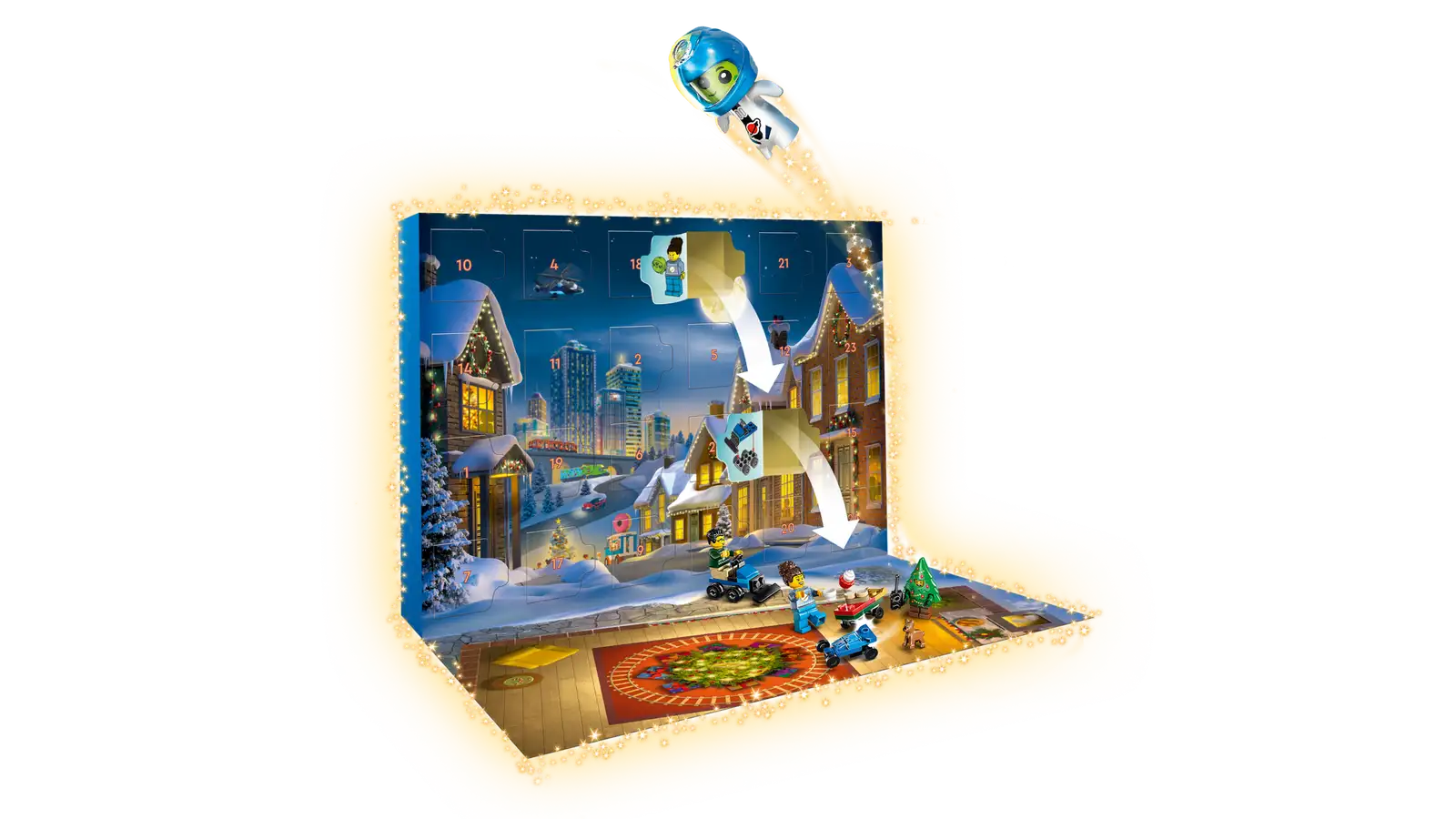 LEGO city 60475 calendario advento