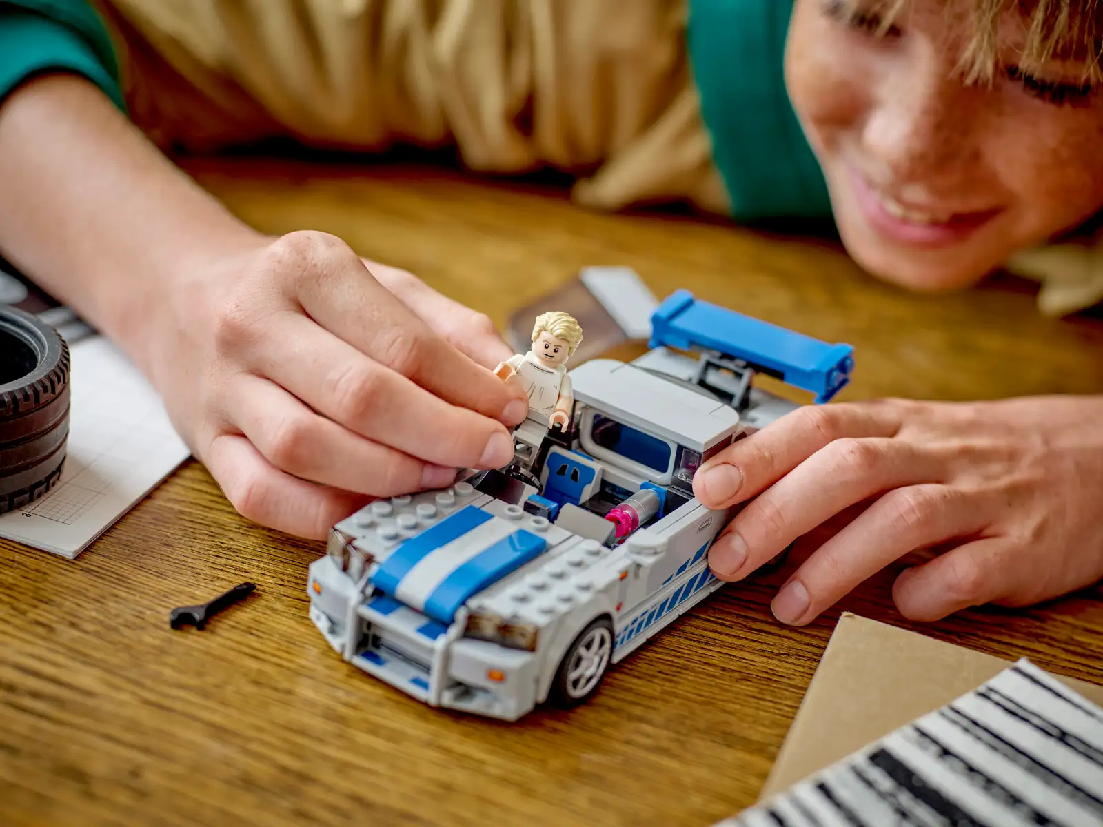 Lego 76917 Speed Champions Nissan Velocidade Furiosa