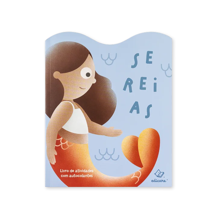 Livro atividades Autocolantes Sereias