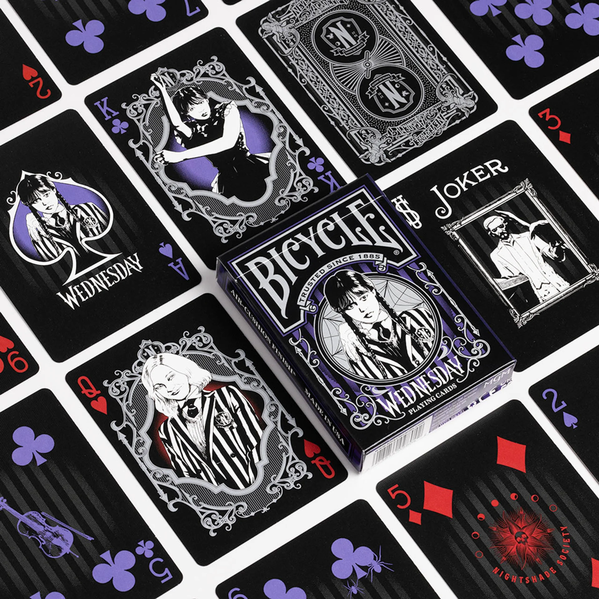 baralho cartas bicycle wednesday
