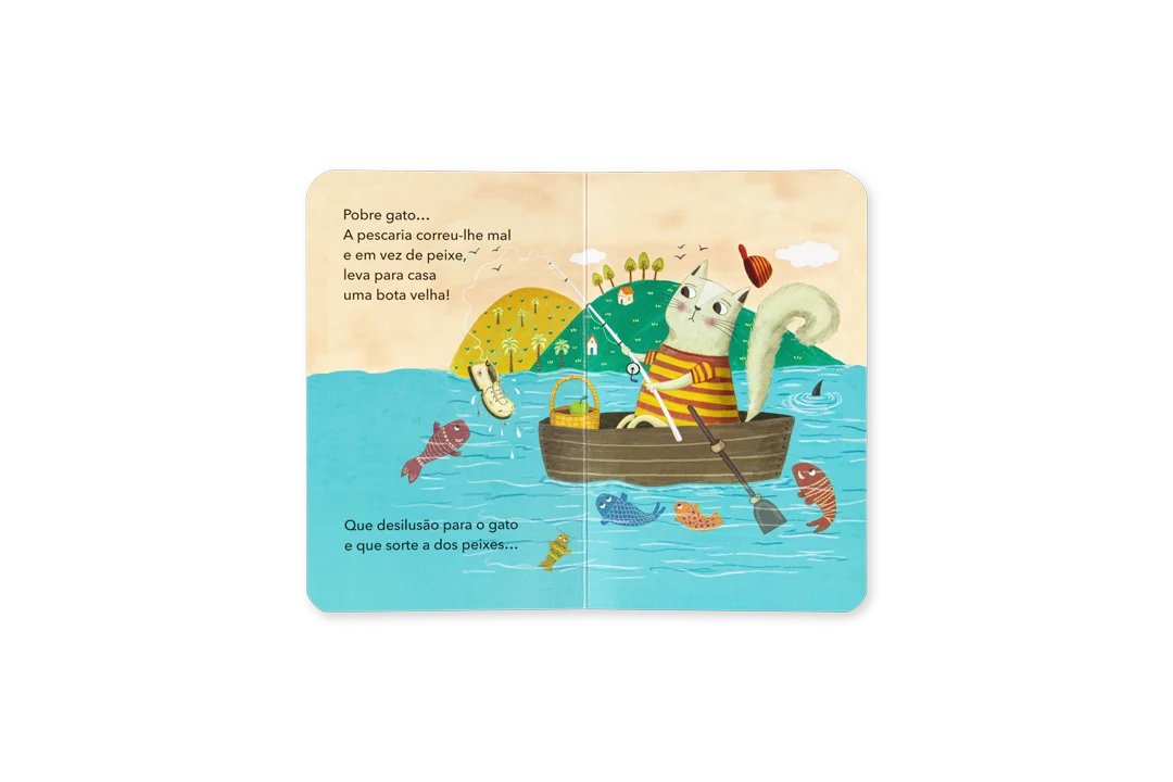 O Gato Pescador Livro + Puzzle Edicare
