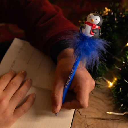 caneta luminosa Pinguim Natal legami