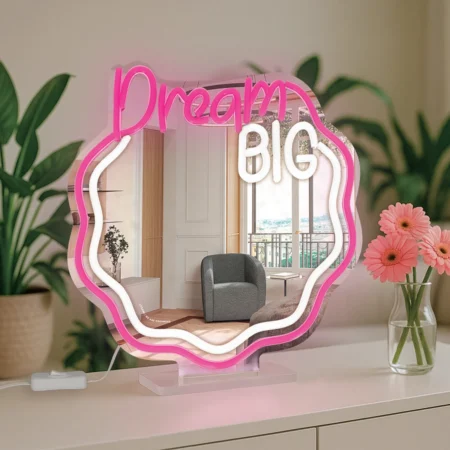 Espelho com luz led Dream Big legami