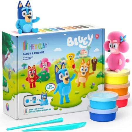 Hey Clay Massa de modelar Bluey