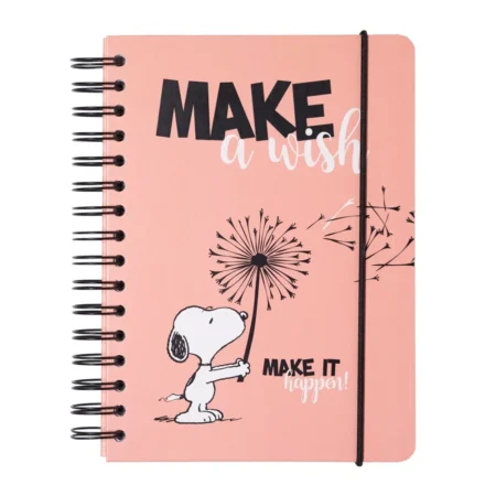 caderno Snoopy
