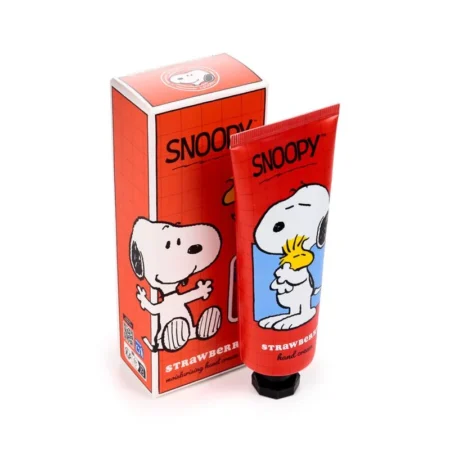 creme de maos morango snoopy
