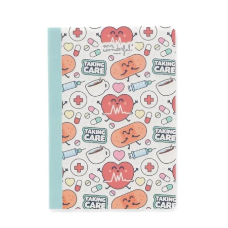 caderno Mr wonderful profissionais saude