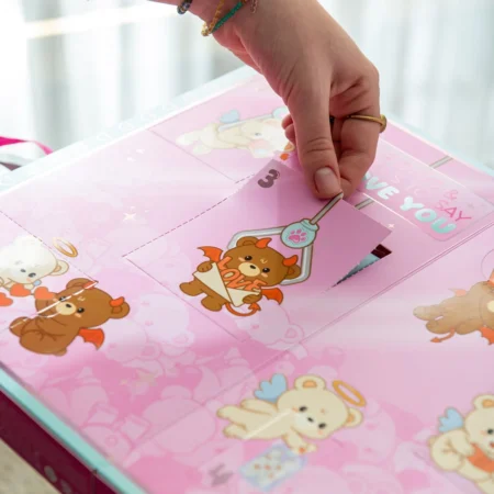 Dia dos namorados Legami Teddy bear caixa surpresas