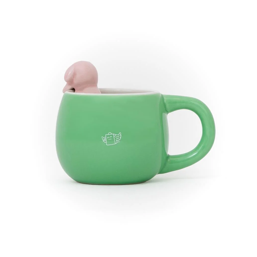 mr wonderful caneca porco Lazy friends