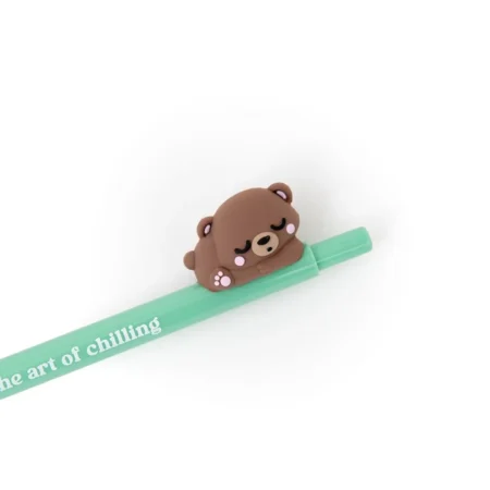 mr wonderful caneta urso 3D Lazy friends