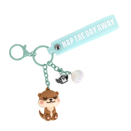 mr wonderful porta-chaves lontra Lazy friends