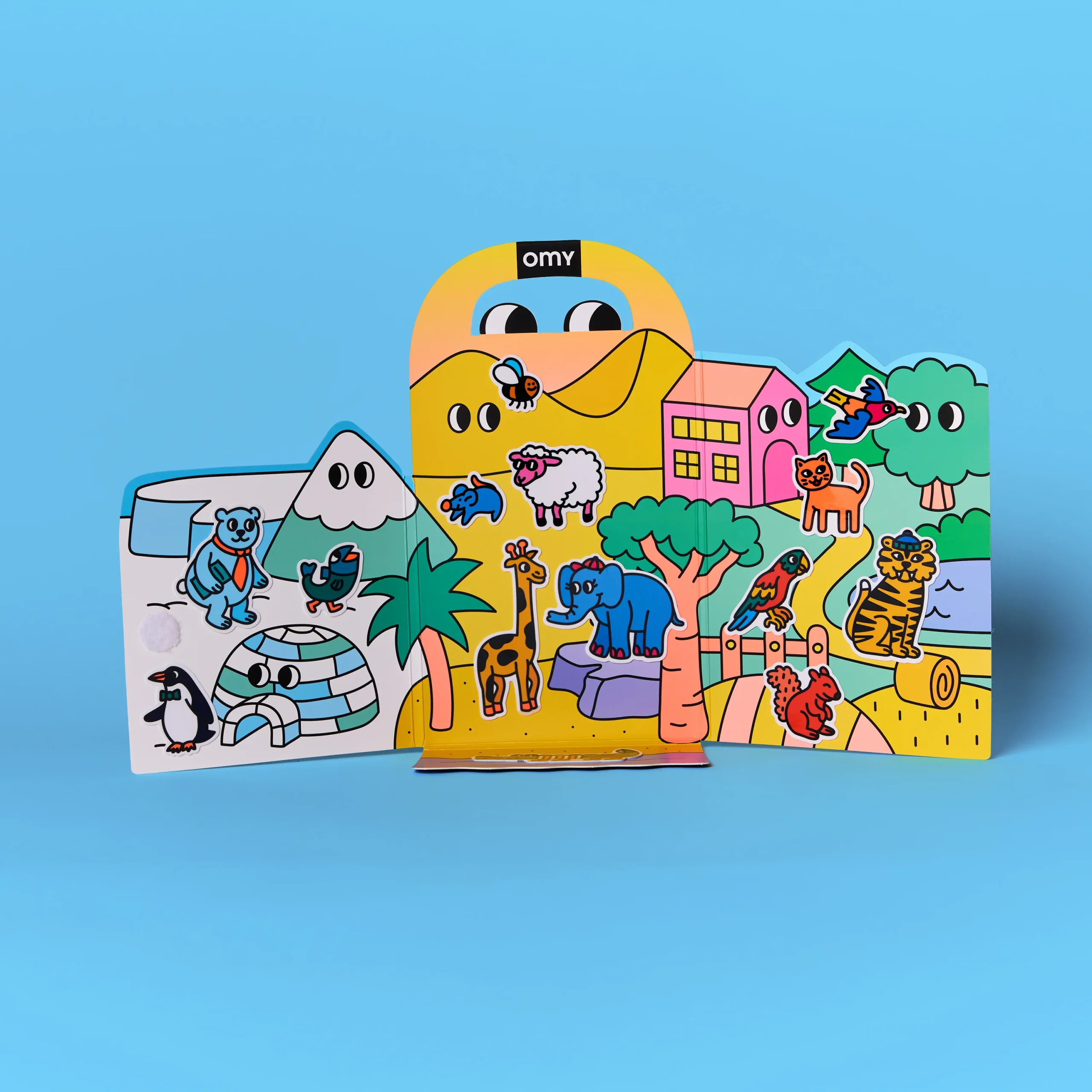 OMY Autocolantes reposicionáveis Montessori