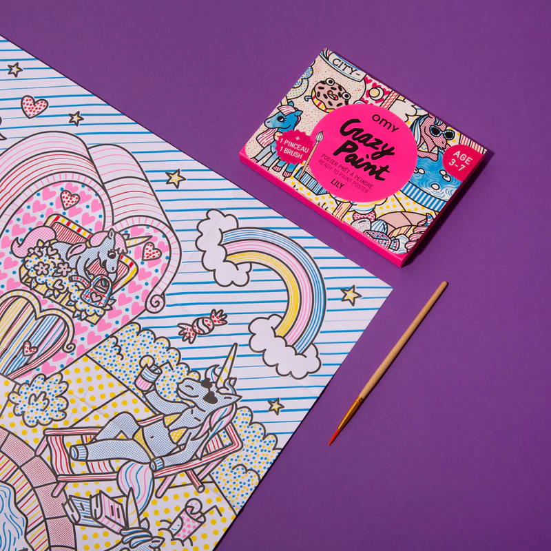 OMY Crazy Paint - Colorir com água