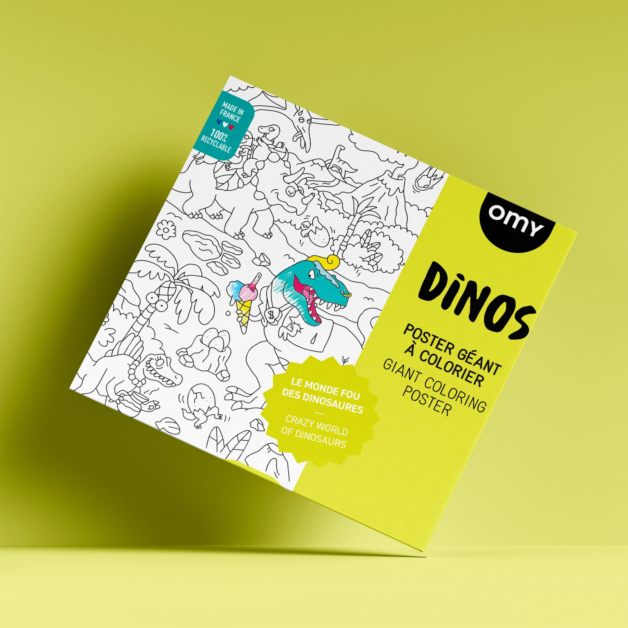 OMY Poster Gigante Colorir – Dinos