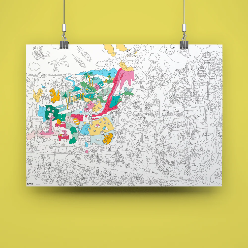 OMY Poster Gigante Colorir