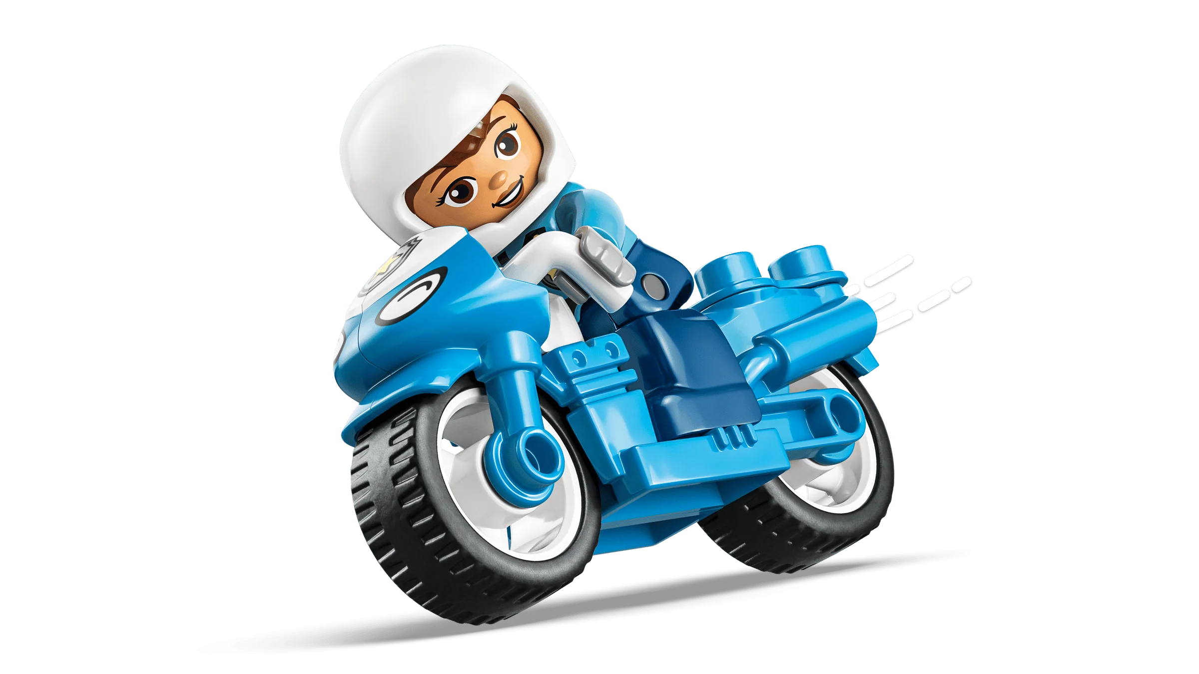 Lego 10471 Duplo Mota da Polícia Azul