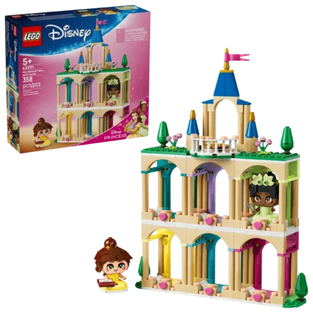 Lego 43291 Disney Mini Bela e Tiana com Castelo