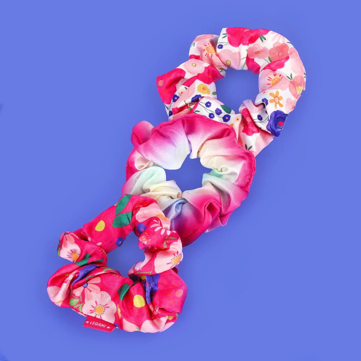 Conjunto 3 elásticos cabelo - Flowers - Image 2