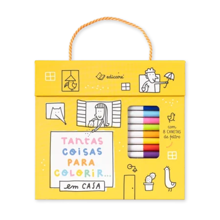 livro Tantas coisas para colorir