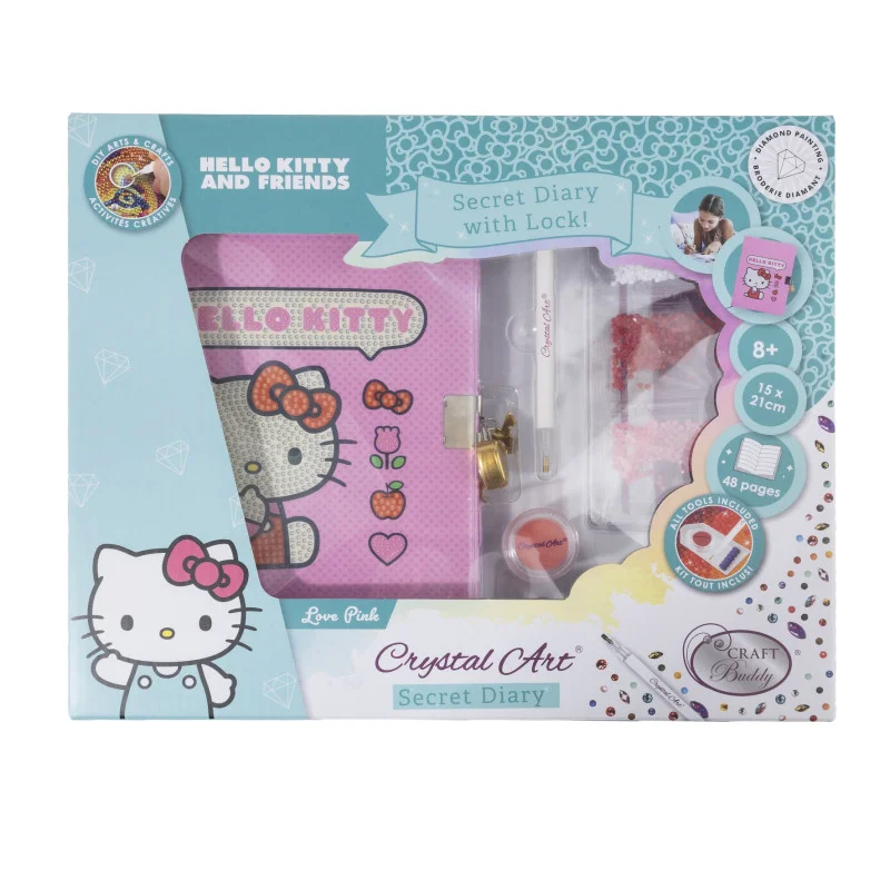 Crystal Art Buddy Hello Kitty and Friends