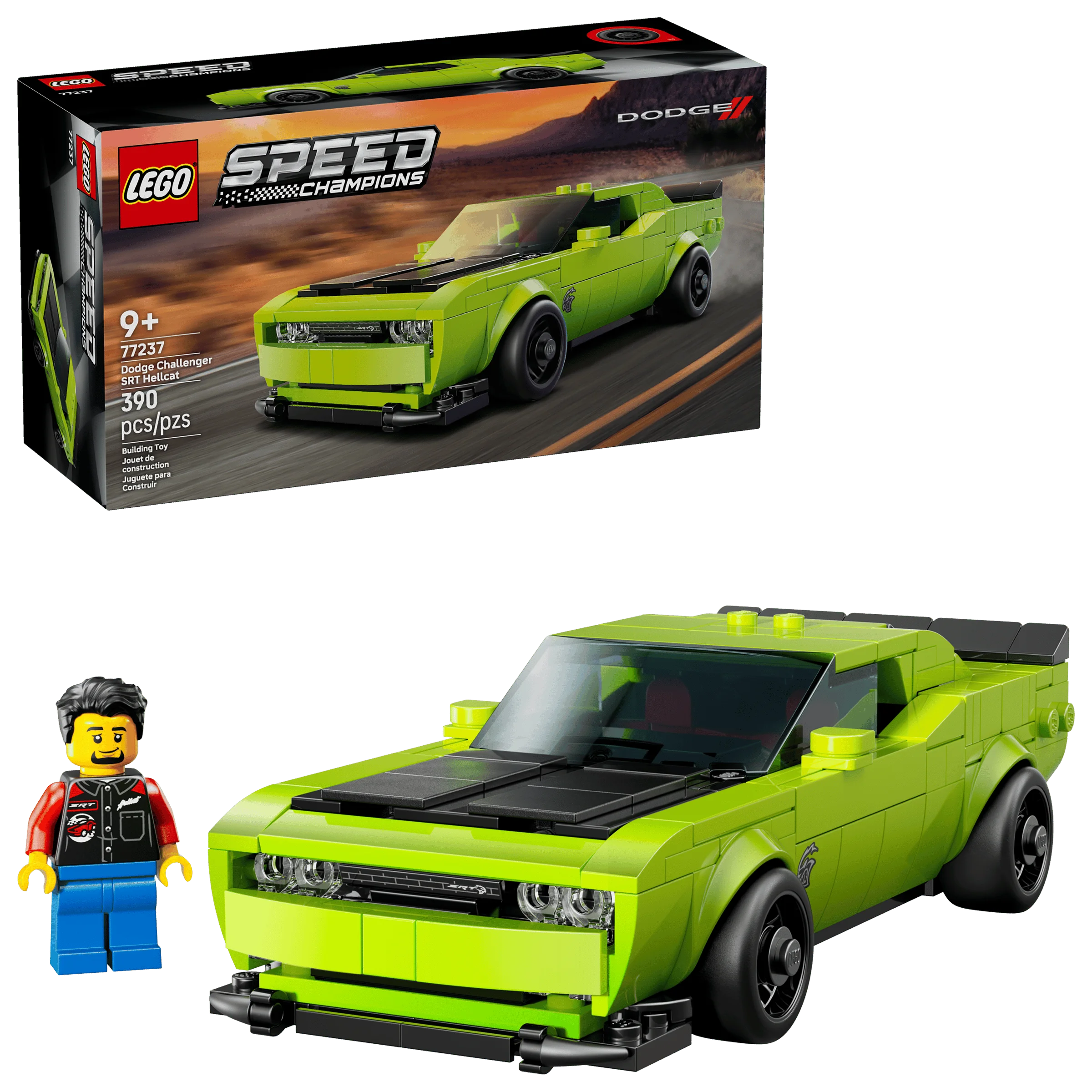 Lego 77237 Speed Champions Carro Desportivo Dodge