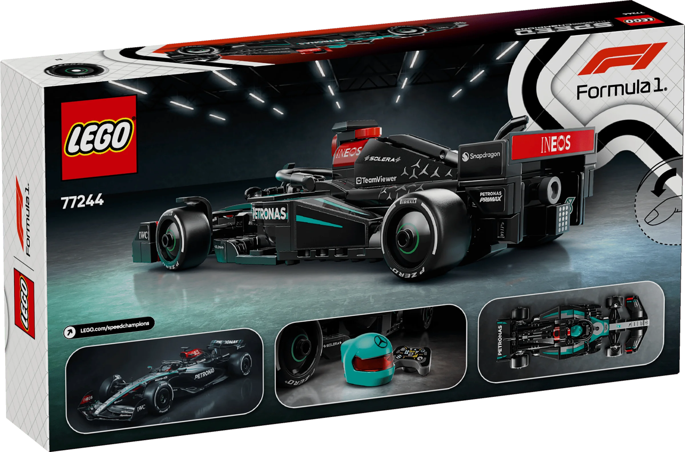 Lego 77244 Speed Champions - Carro de Corrida Mercedes-AMG F1® W15 - Image 8