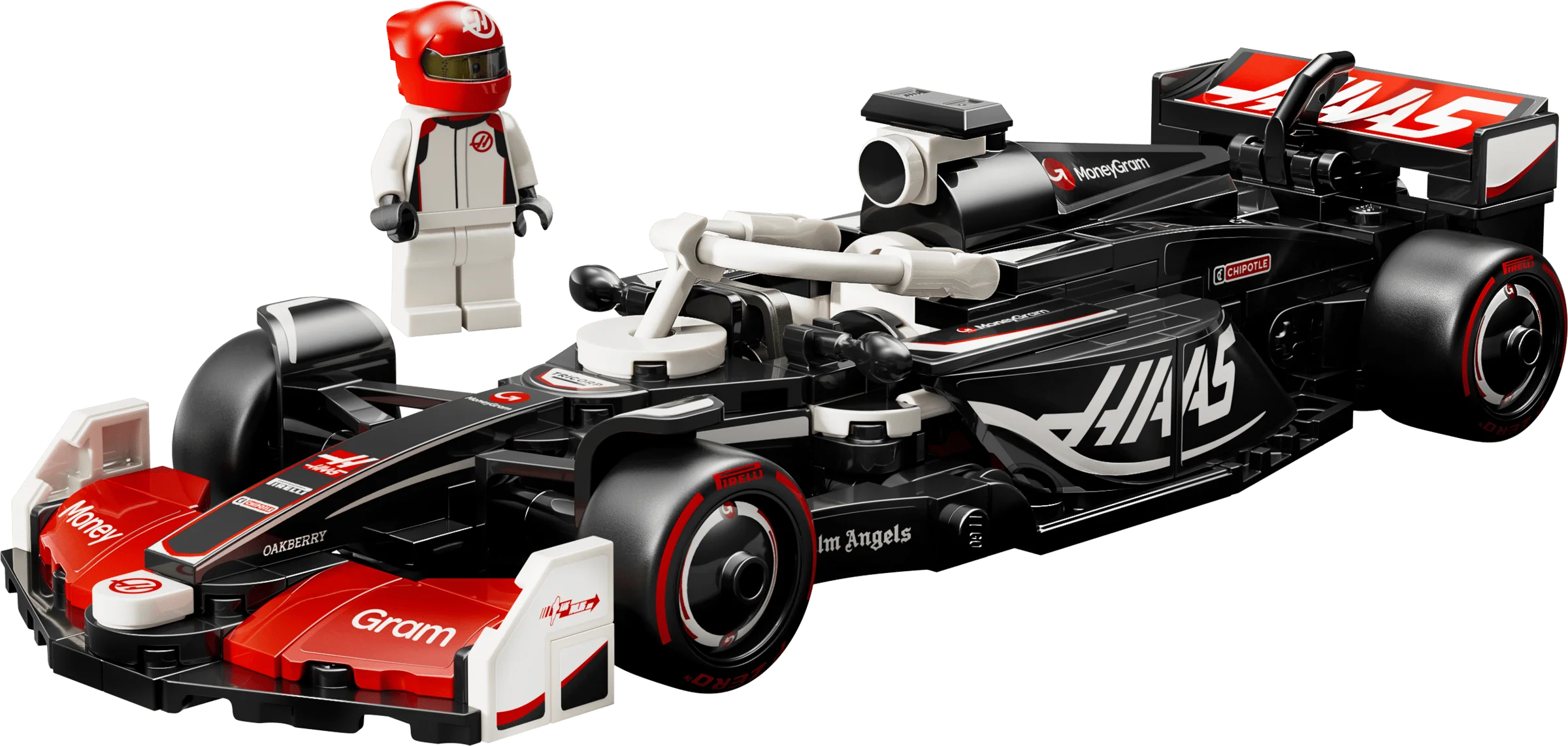 Lego 77250 Speed Champions - Carro de Corrida MoneyGram Haas F1® Team VF-24 - Image 7