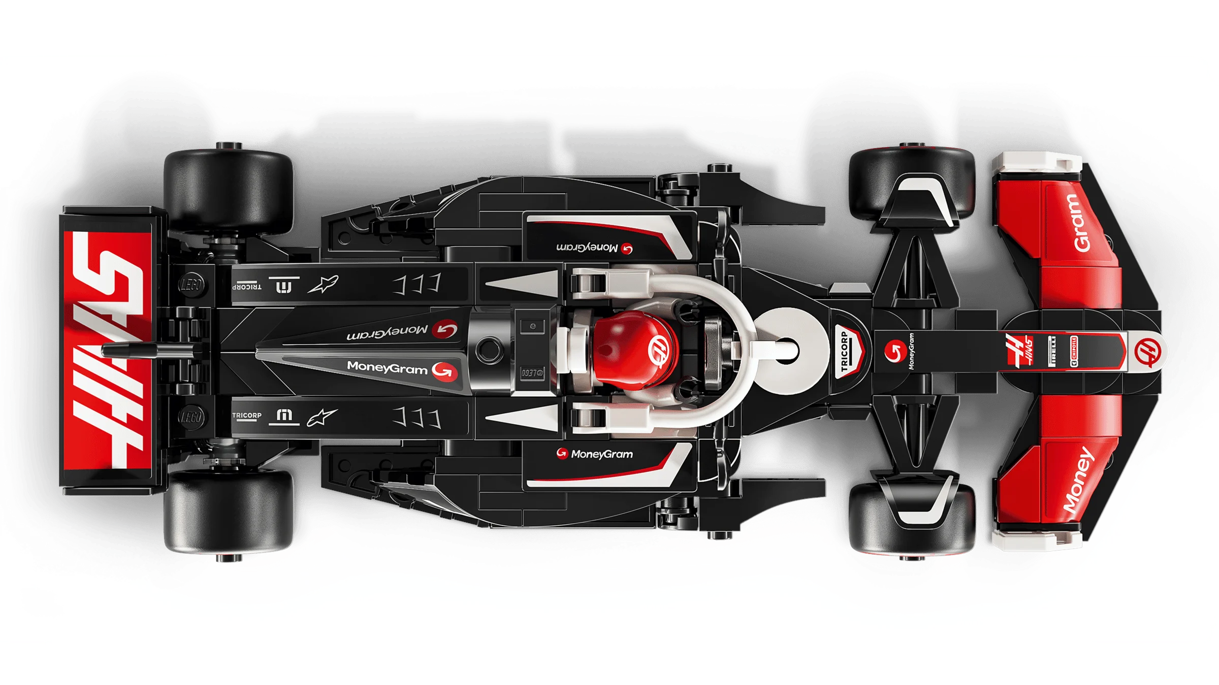 Lego 77250 Speed Champions - Carro de Corrida MoneyGram Haas F1® Team VF-24 - Image 5